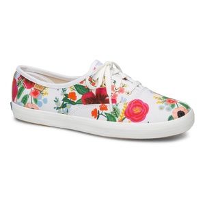 GUC Rifle Paper Co. Keds Wildrose White